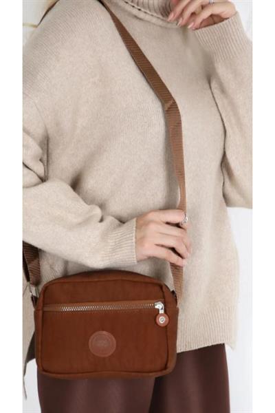 Mubiano 920-TB Fermuarlı Spor Taba Çapraz Omuz Kol ve Omuz Çantası