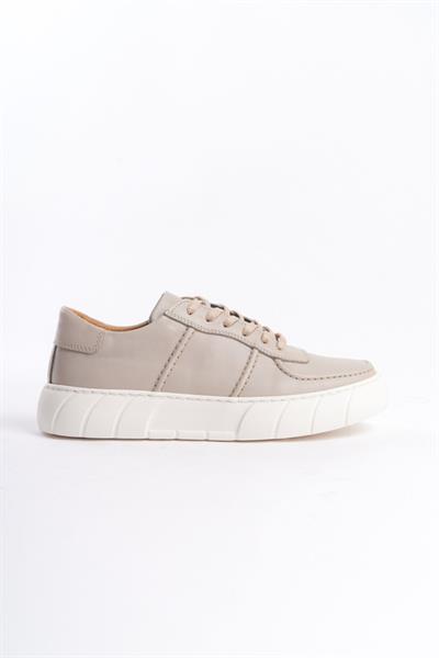 Mubiano Hakiki Deri Erkek Spor Ayakkabı & Sneaker Nude -MBKRY650-N