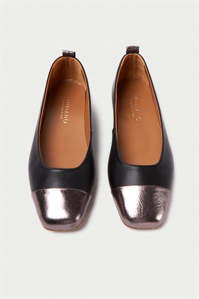 Mubiano Hakiki Deri Collection Kadın Babet Siyah - MCSR1010 - S