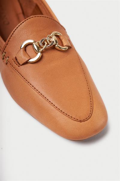 Mubiano Hakiki Deri Collection Kadın Babet Taba -MCMNG2446-TB