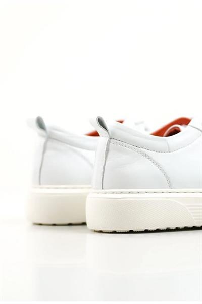 Mubiano Hakiki Deri M3-B Beyaz Erkek Spor Ayakkabı & Sneaker