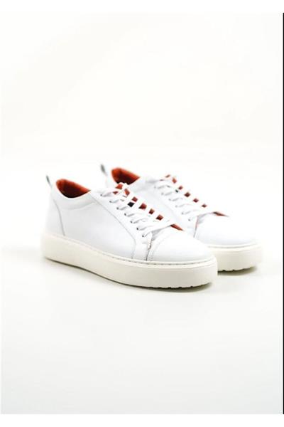 Mubiano Hakiki Deri M3-B Beyaz Erkek Spor Ayakkabı & Sneaker