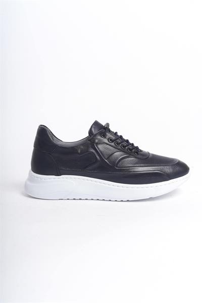 Mubiano Hakiki Deri MBKNT2090-LCV Erkek Lacivert Sneaker & Spor Ayakkabı