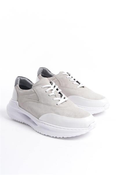 Mubiano Hakiki Deri MBKRY301-BJ Erkek Bej Sneaker & Spor Ayakkabı