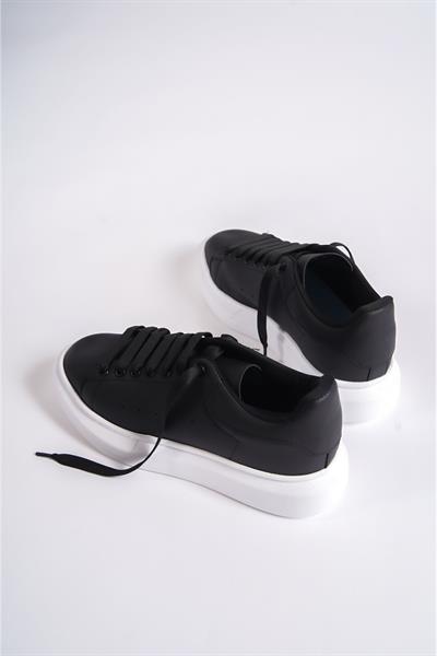 Mubiano MBMCQ1000-S Erkek Kalın Taban Siyah Sneaker & Spor Ayakkabı