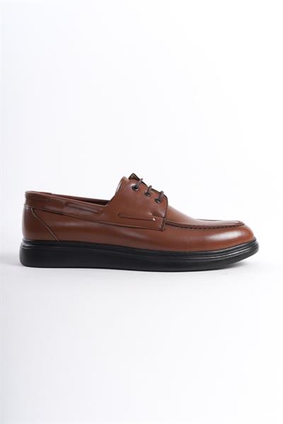 Mubiano MBRGN105-TB Taba Erkek Bağcıklı Loafer