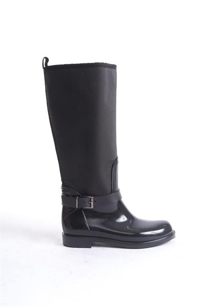 Mubiano MBTB2035-S Kadın Siyah Yağmur Çizmesi