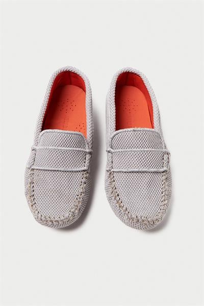 Mubiano Summer Kadın Triko Gri Babet & Loafer -MSTB2020-GR