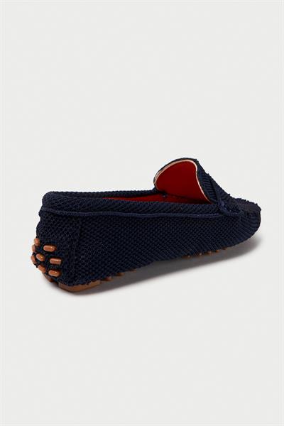 Mubiano Summer Kadın Triko Lacivert Babet & Loafer -MSTB2020-LCV