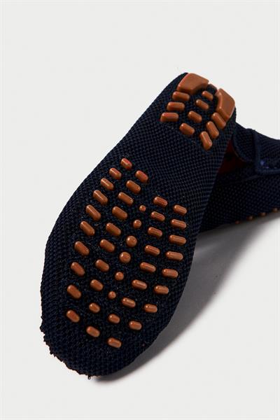 Mubiano Summer Kadın Triko Lacivert Babet & Loafer -MSTB2020-LCV