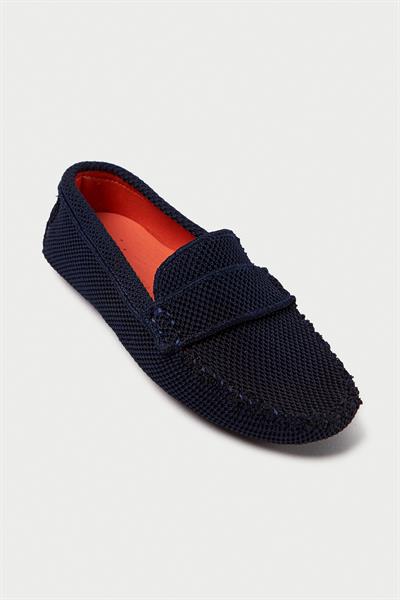 Mubiano Summer Kadın Triko Lacivert Babet & Loafer -MSTB2020-LCV