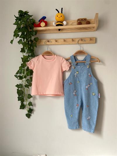 KIZ ÇOCUK NAKIŞLI JEAN TULUM 