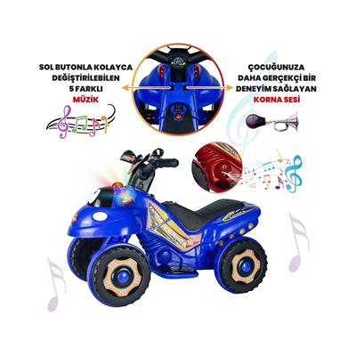 Karınca Atv 6 Volt Mavi
