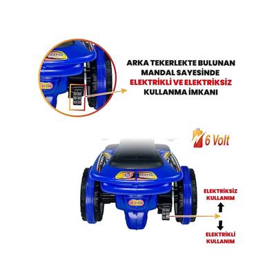 Karınca Atv 6 Volt Mavi