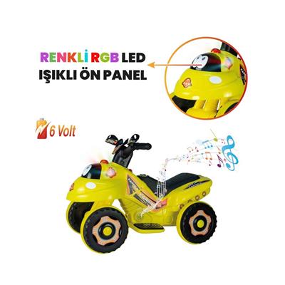 Karınca Atv 6 Volt Sarı