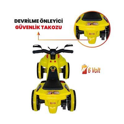 Karınca Atv 6 Volt Sarı