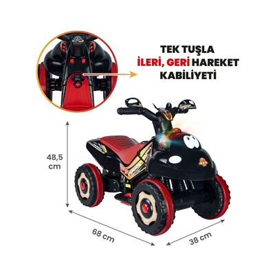 Karınca Atv 6 Volt Siyah