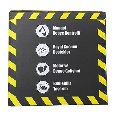 Birlik Oyuncak Pedalsız Bin Git İnşaat Aracı Kepçe