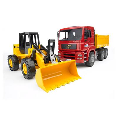 Bruder Man Damperli Kamyon Ve Fr 130 Kepçe