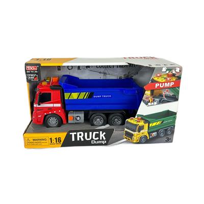 Can Ali Sürtmeli Işıklı Sesli İnşaat Aracı Kamyon