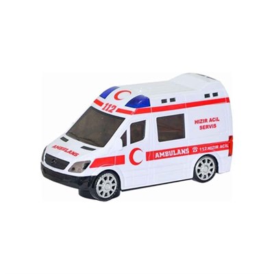 Can Oyuncak Kutulu Pilli Ambulans