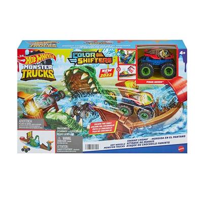 Hot Wheels Renk Değiştiren Araçlar Timsahtan Kaçış