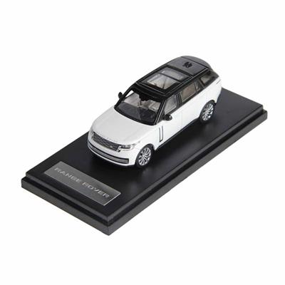 1:64 Land Rover Range Rover Siyah Beyaz Model Araba