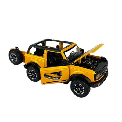 Seher 1:24 Sesli ve Işıklı Metal Model Araba