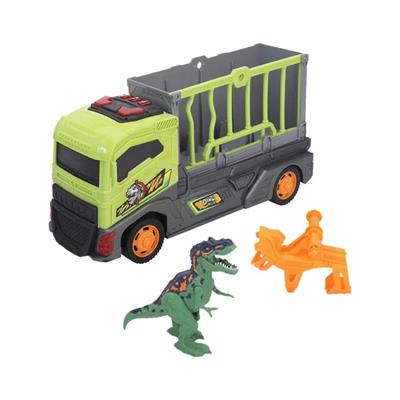 Dino Valley Işıklı ve Sesli Dinozor Taşıma Aracı Yeşil