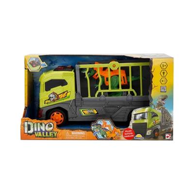 Dino Valley Işıklı ve Sesli Dinozor Taşıma Aracı Yeşil
