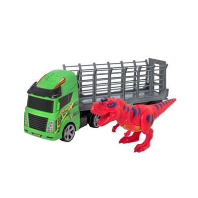 Işıklı Ve Sesli Dinazor Taşıyıcı Kamyon