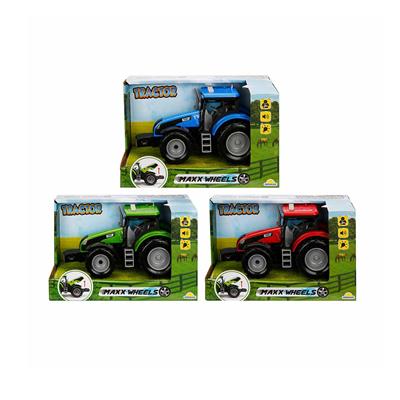 Sunman Maxx Wheels Sesli Ve Işıklı Traktör 18 cm