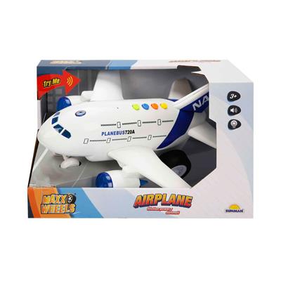 Sunman 1:16 Maxx Wheels Sesli ve Işıklı Uçak