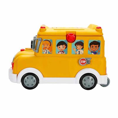 Sunman Binilebilen 34 Parça Çantalı Sesli ve Işıklı Otobüs