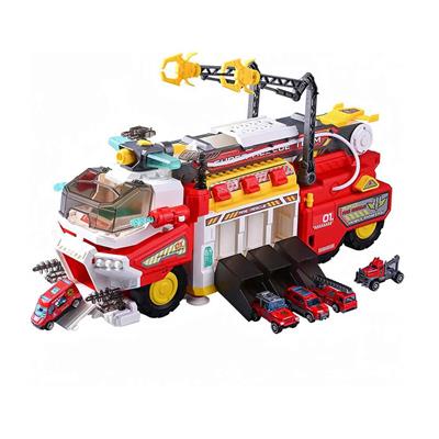 Sunman Maxx Wheels Sesli ve Işıklı Kurtarma Garaj Seti