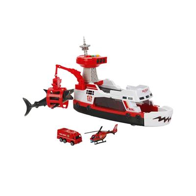 Sunman Maxx Wheels Sesli ve Işıklı Sahil Güvenlik Oyun Seti