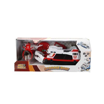 Sunman Maxx Wheels Sesli ve Işıklı Sahil Güvenlik Oyun Seti