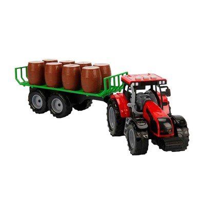 Sunman Sesli ve Işıklı Sürtmeli Römorklu Traktör