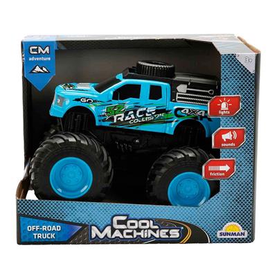 Sunman Sesli ve Işıklı Sürtmeli 4X4 Arazi Aracı