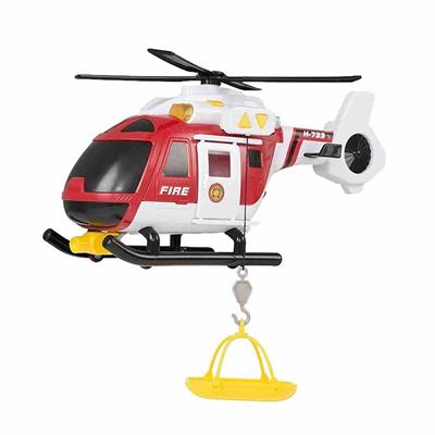 Sunman Teamsterz Sesli ve Işıklı İtfaiye Kurtarma Helikopteri