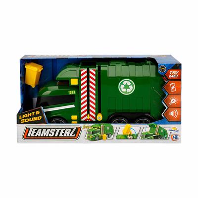 Teamsterz Sesli ve Işıklı Çöp Aracı