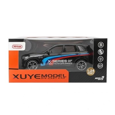 Toysan 1:24 Kutulu Sesli ve Işıklı Metal Çek Bırak Araba