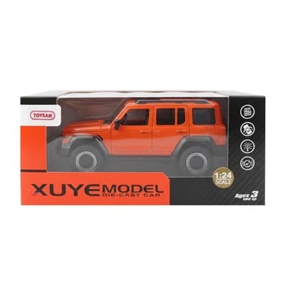 Toysan 1:24 Kutulu Sesli ve Işıklı Metal Çek Bırak Araba