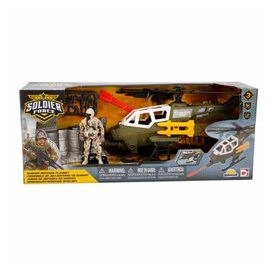 Sunman Soldier Force Rapidfire Askeri Araçlı Oyun Seti