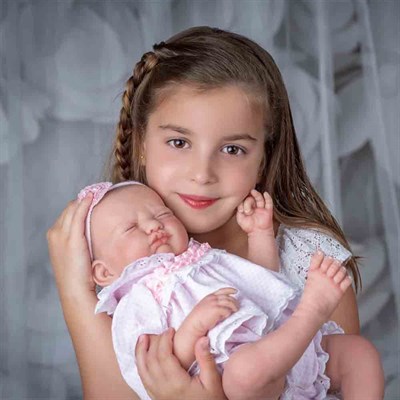 Berenguer Leonor Gerçekçi Yenidoğan Oyuncak Kız Bebek 43 cm
