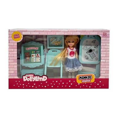 Gokidy Dollyland Aksesuarlı Bebek Seti
