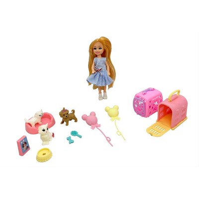 Gokidy Dollyland Aksesuarlı Bebek Seti