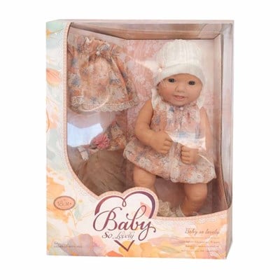 Prestij Kutulu Yedek Elbiseli Güzel Yüzlü Bebek