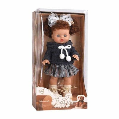 Prestij Kutulu Güzel Yüzlü Bandanalı Bebek