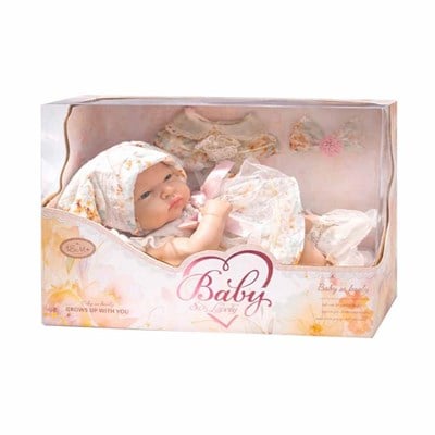 Prestij Kutulu Güzel Yüzlü Uzanan Bebek